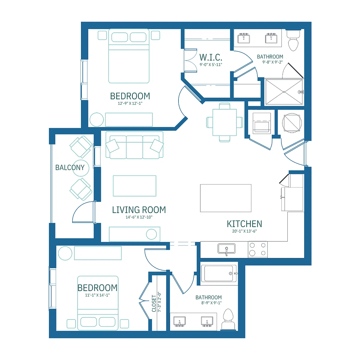 Floor plan Harbor
