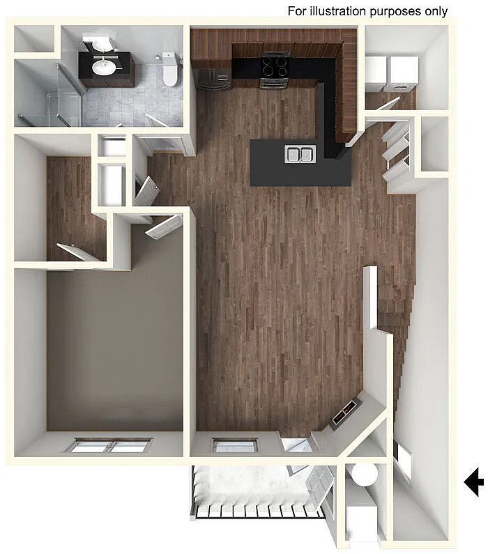 Floor plan FA2U