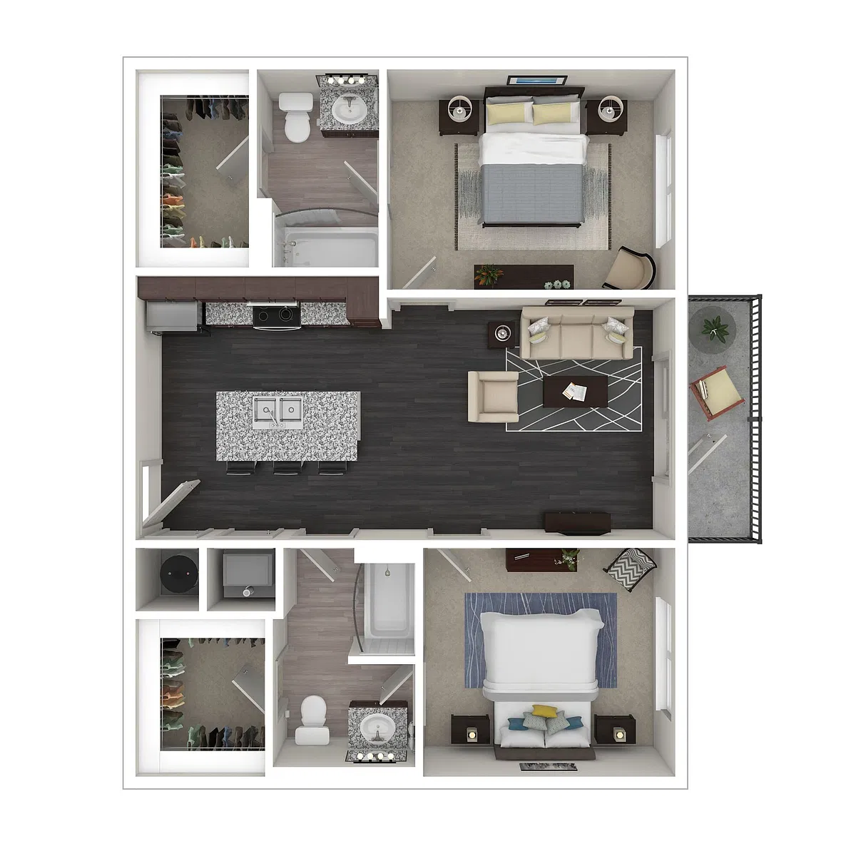 Floor plan B2