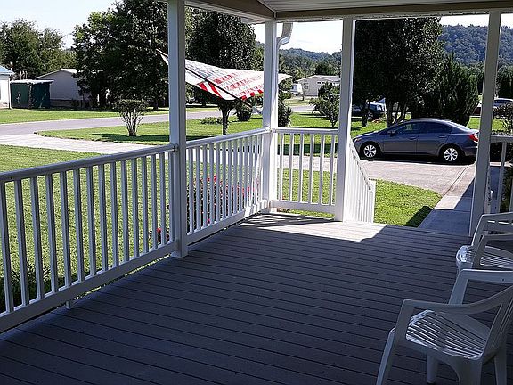 Covered front porch