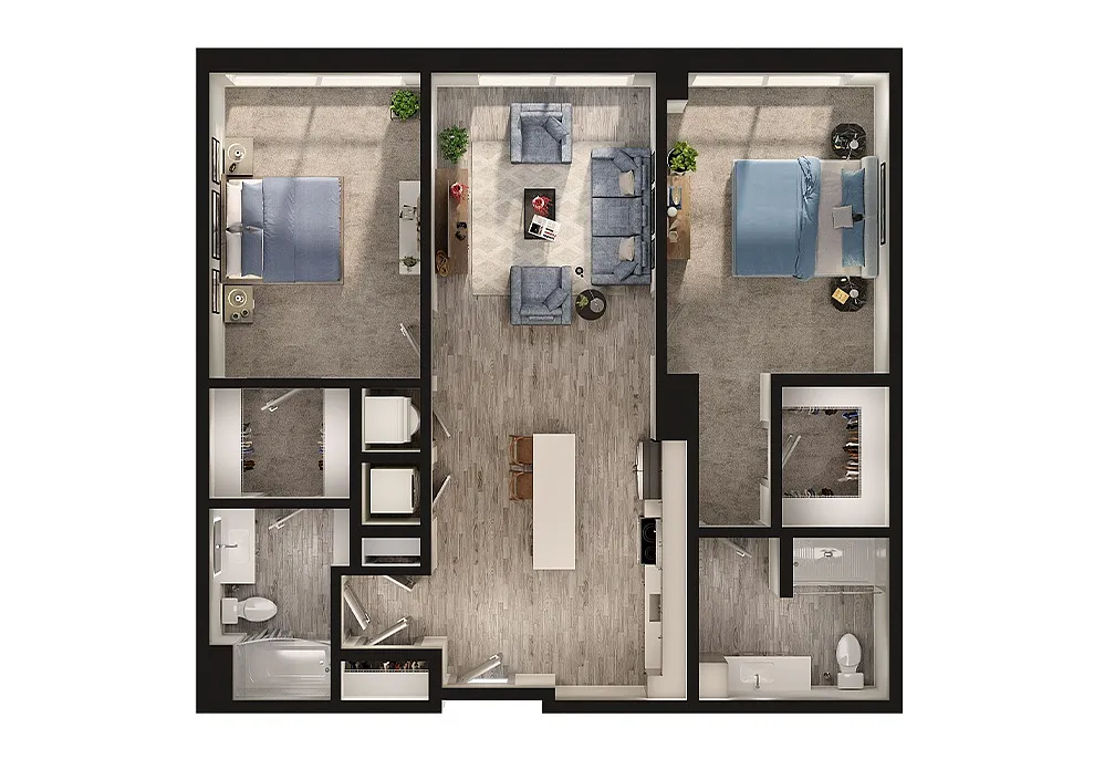 Floor plan B6