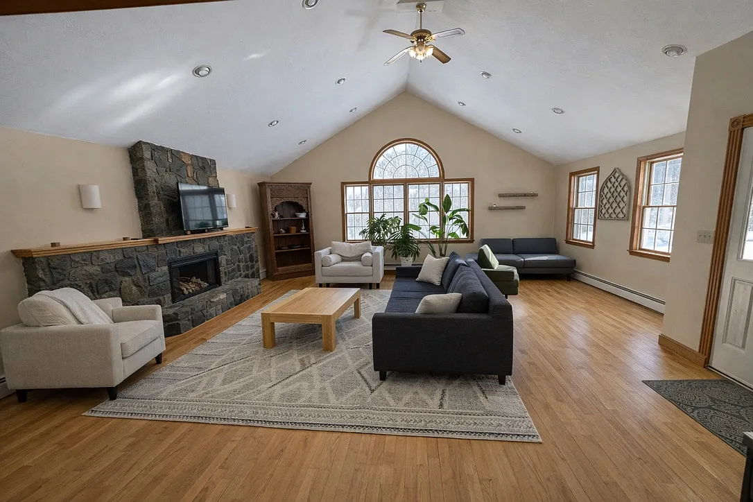 The bright and airy great room - 44 Chase Rd