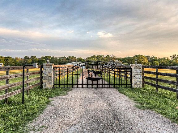 Renew & Refresh at Restless Horse Ranch. A genuine Texas beauty ~ 33.62 AC of rolling terrain w 3184 sf limestone ranch house w pool, Guthrie RV Barn, Barnmaster 3 stall barn, 5 paddocks, 2 loafing sheds, quarters, 2 ponds, 2 seasonal creeks & more!