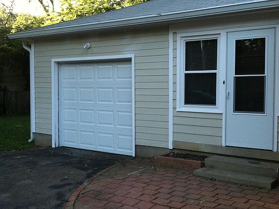 Attached garage
