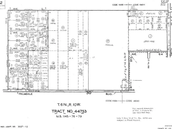 0 Vac Corner Ave Lot 2, Littlerock, CA 93543