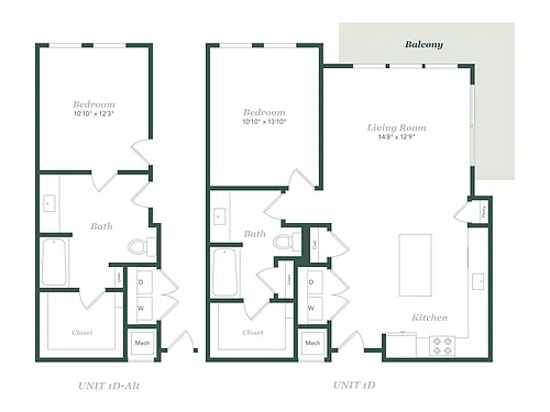 Floor plan 1D