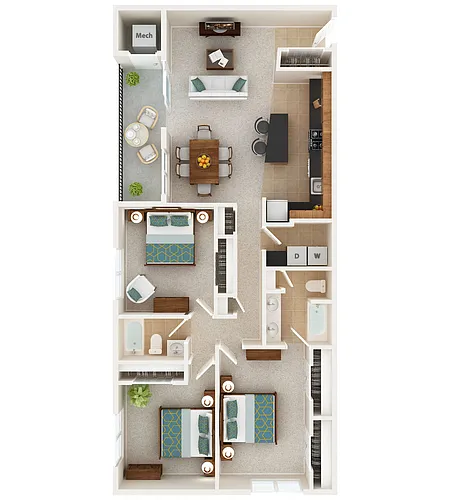 Floor plan Patapsco