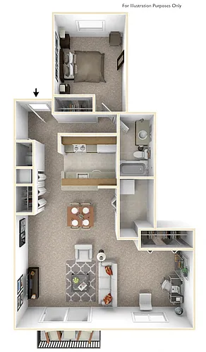 Floor plan Peony Deluxe