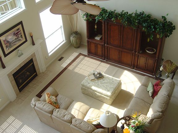 Light-filled 2 story Family Room