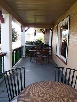 Large wrap-around porch