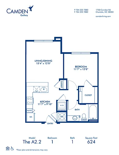 Floor plan A210