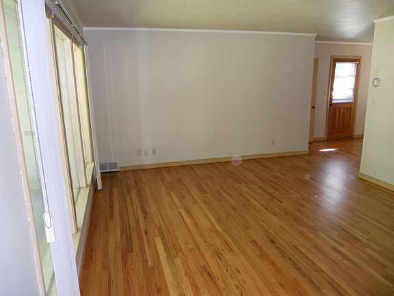 Refinished wood floors