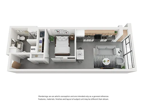 Floor plan 1X1