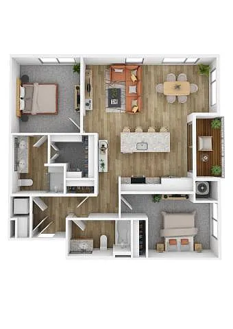 Floor plan Maya (BLDG II)