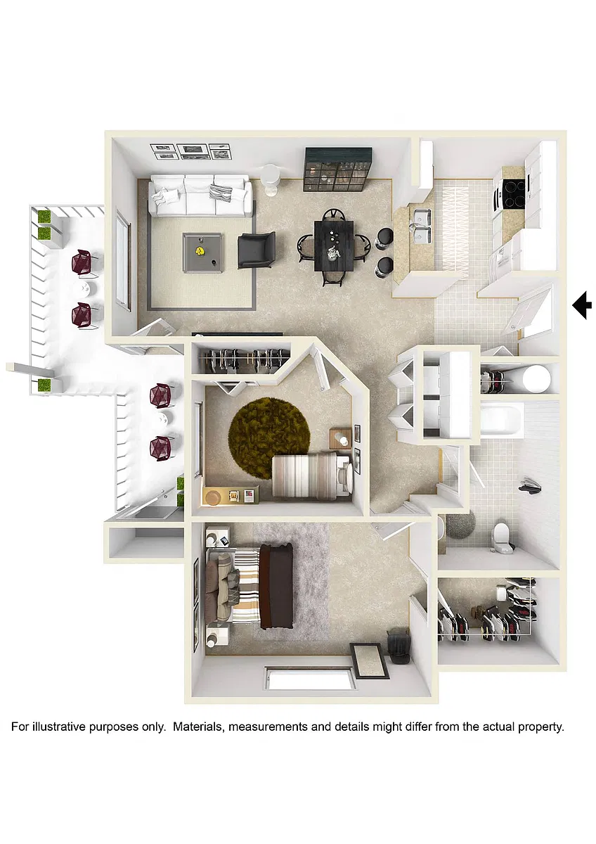 Floor plan Madrona