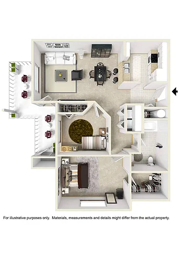 Floor plan Madrona