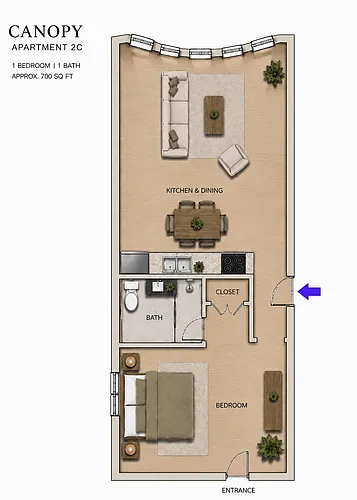 Floor plan The Canopy