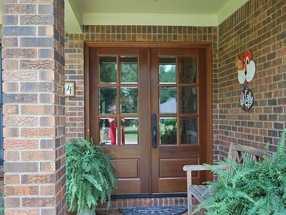 Mahogany Front Entry.