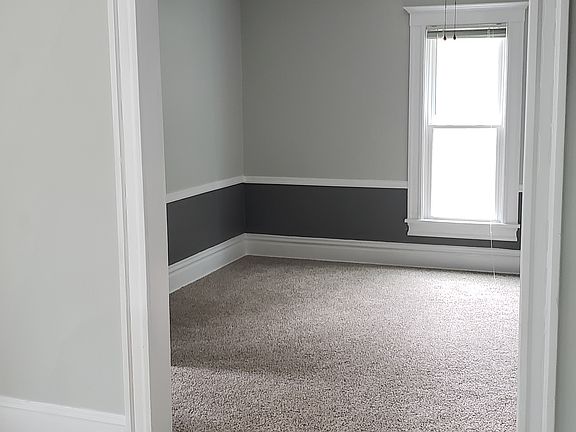 Dining room off of living room and kitchen