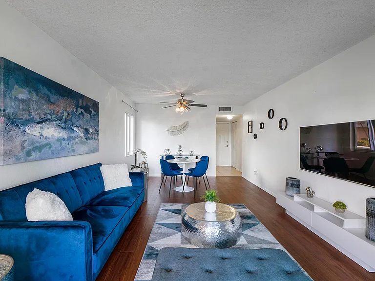 1 BEDROOM APARTMENT- LIVING / DINING AREA