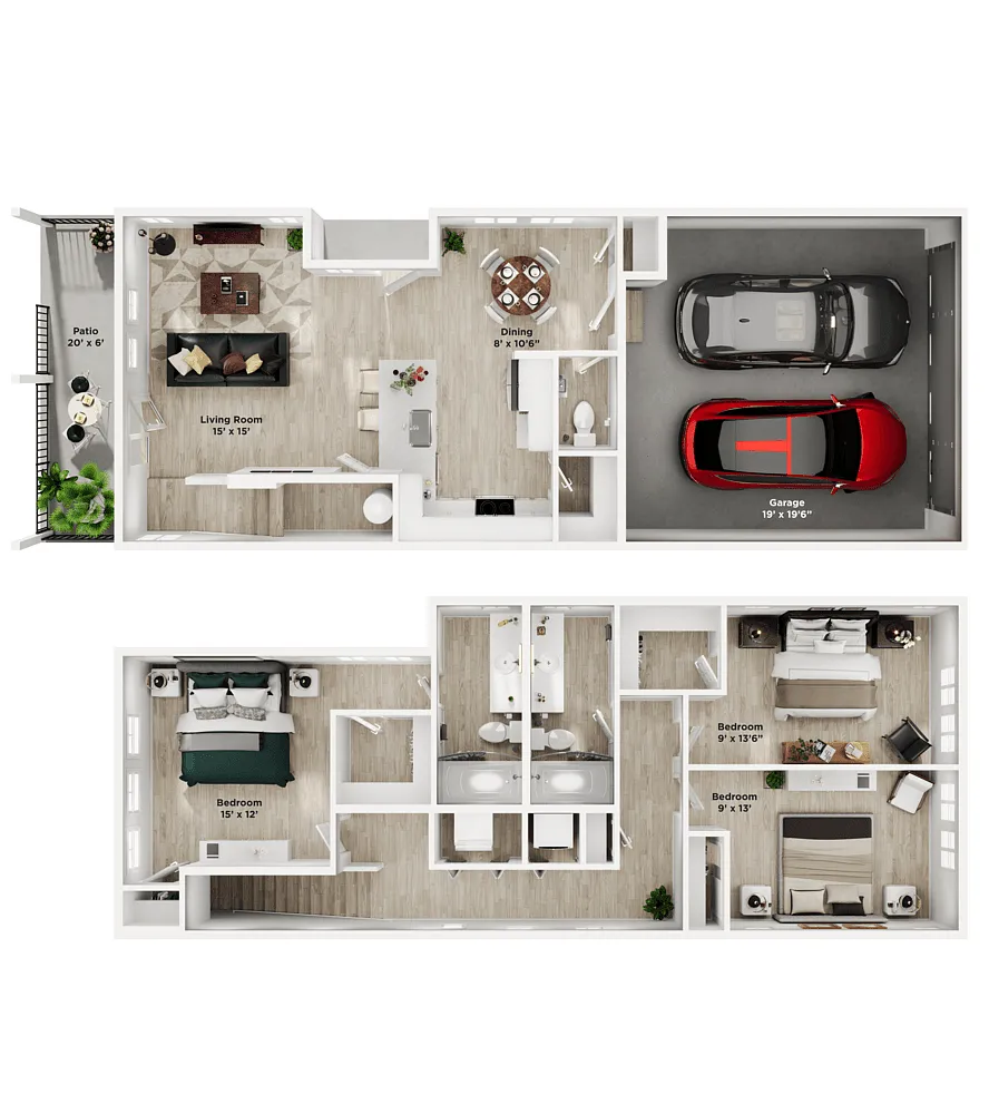 Floor plan Manitou