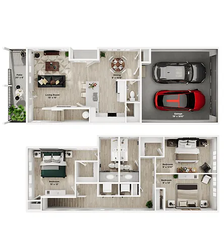 Floor plan Manitou
