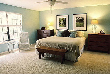 Master Bedroom Retreat with Walk-In Closet - Split Bedroom Plan