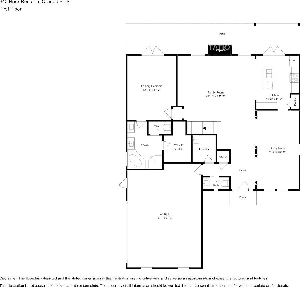 340 Brier Rose Ln Orange Park, FL 32065 — Photo 2