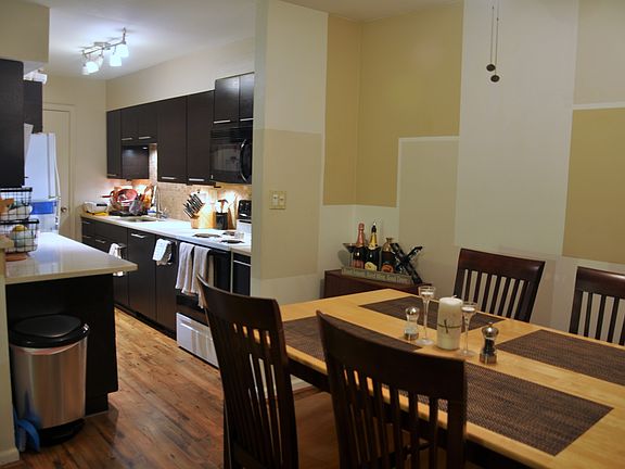 Dinning area and kitchen