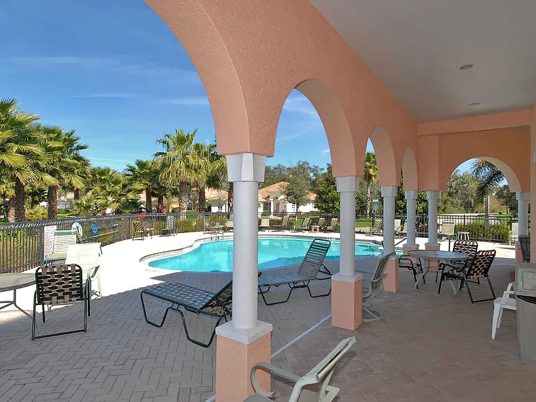 Clubhouse pool right across the street