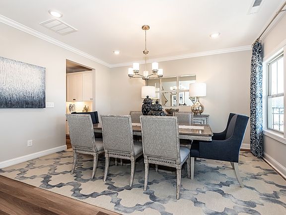 Jackson floorplan modeled at Stoneybrook Station in Huntersville, NC.