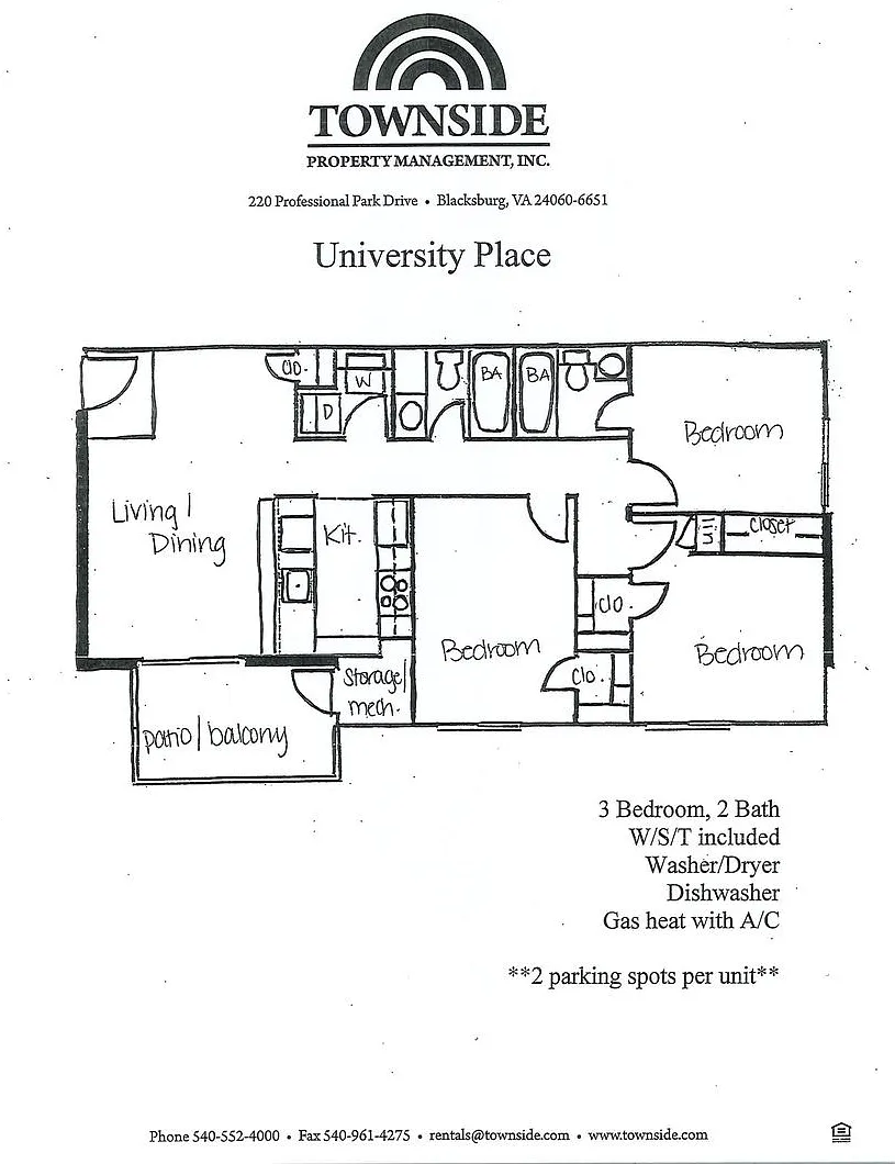 3 Bedroom 2 Bath Condo — Photo 2