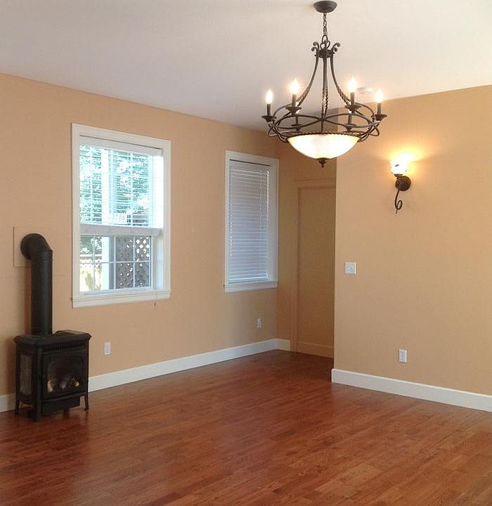 Open Great Room with Gas Fireplace