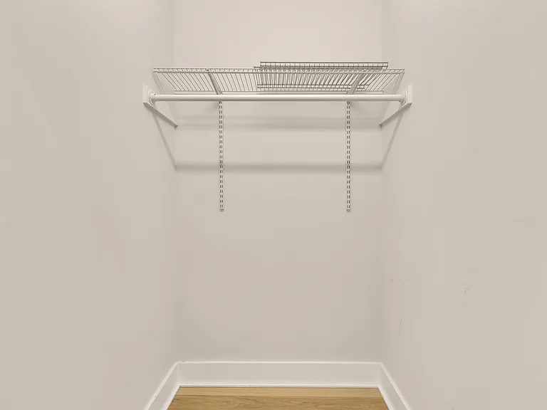 Additional storage closet on second floor