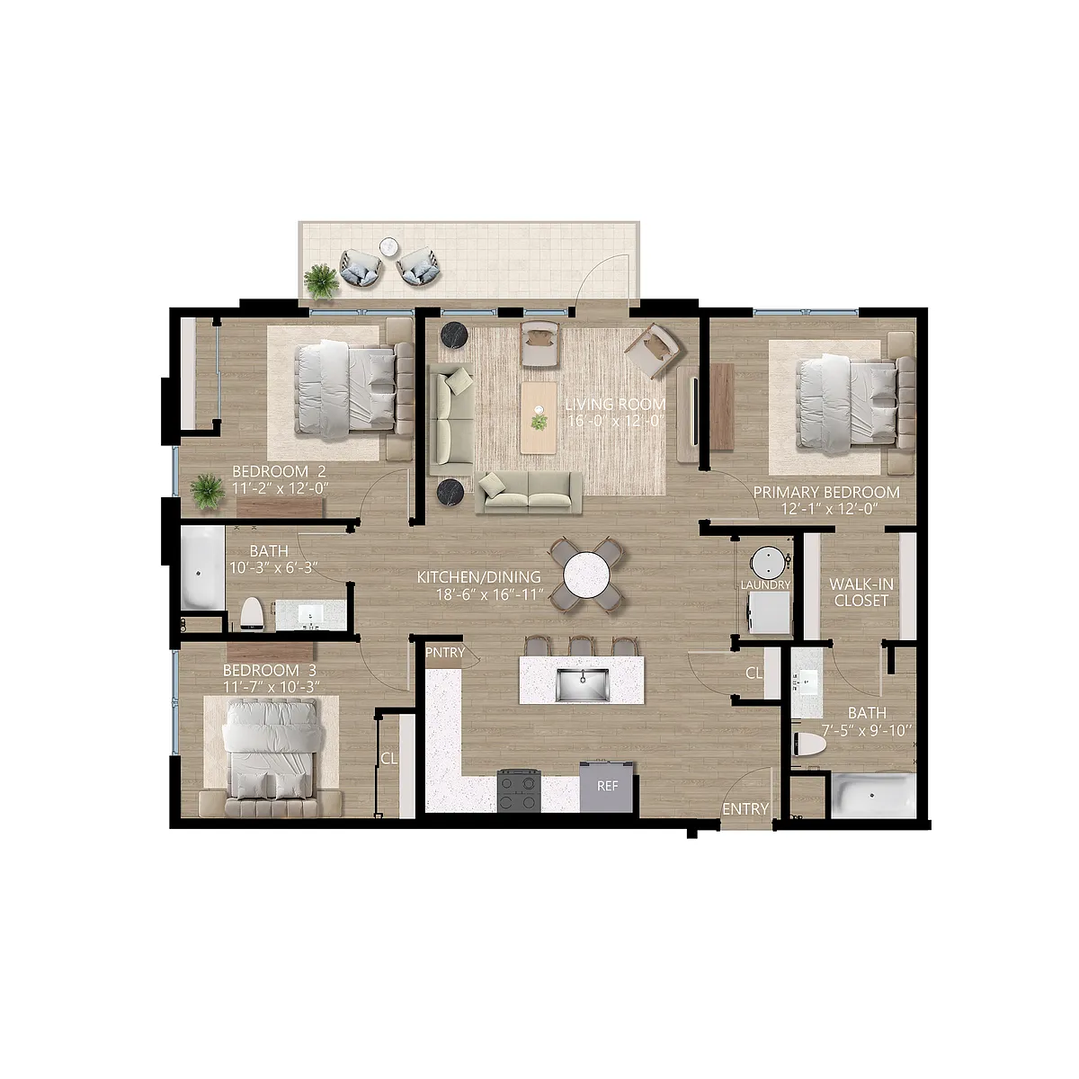 Floor plan Luma
