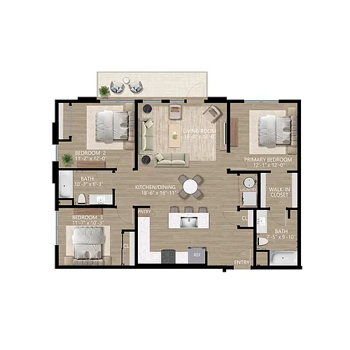 Floor plan Luma