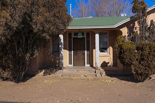 Front Door Porch of Apt A