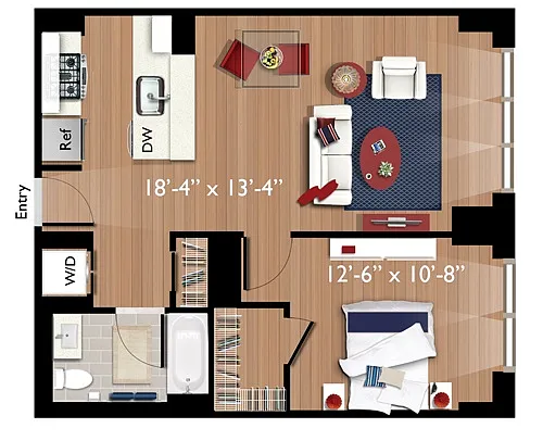 Floor plan Continuum 55_A8