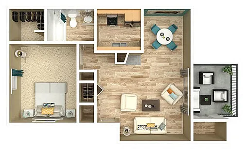 Floor plan The Michigan