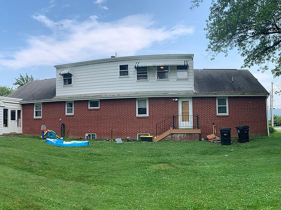 Rear of house and yard