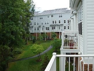 view from the balcony