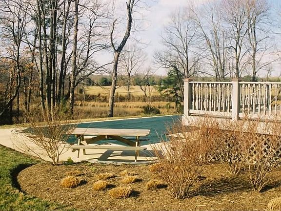 Pool and deck corner