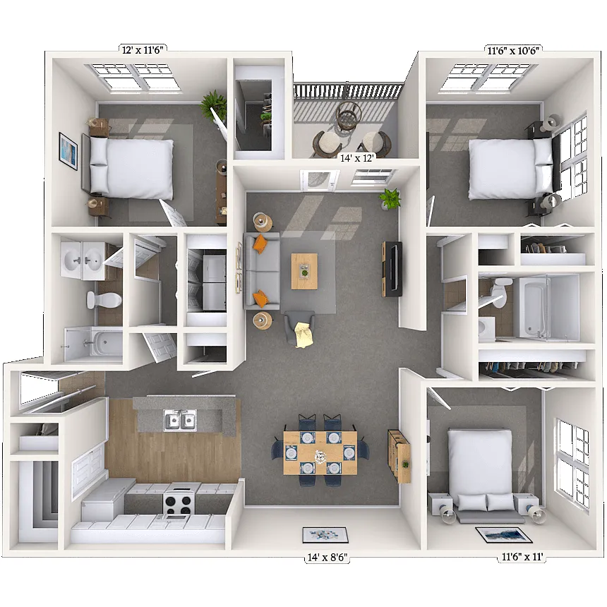 Floor plan Cumberland