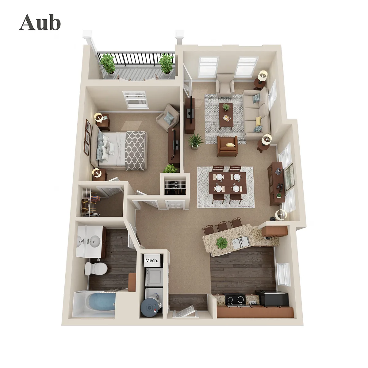 Floor plan Aub