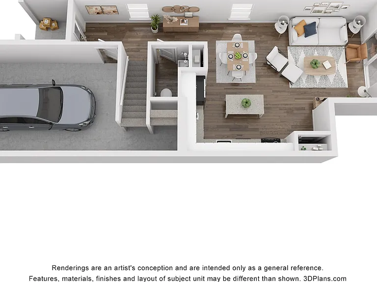 The Calusa is a 3-bed x 2.5-bath 1,504 SF townhome. The Calusa is a 3-bed x 2.5-bath 1,504 SF townhome.
