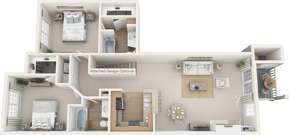 Floor plan The Serenity