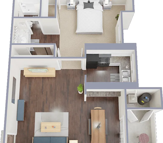 Plan A Floorplan Diagram