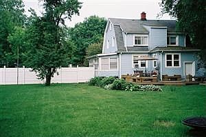 Sits on a Double Lot!