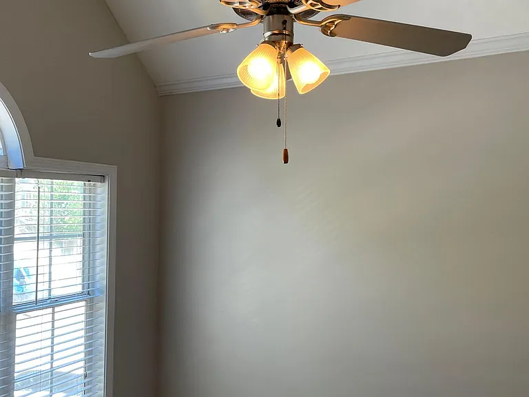 VAULTED CEILING IN SECOND BEDROOM.
