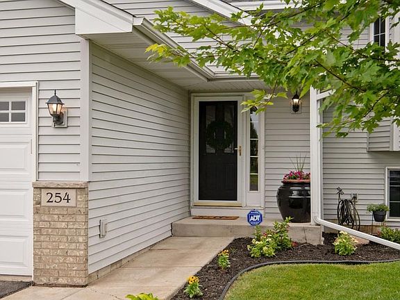 Inviting Front Entry Complete With New Landscaping